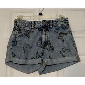 Pacsun‎ Ero butterfly stamp mom shorts size 25
